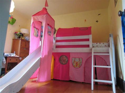 Kids Flexa Princess Bed Mid Loft Bed Oak Bay Victoria