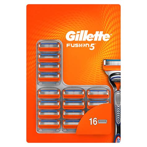 gillette fusion manual razor blades 16 pack costco uk