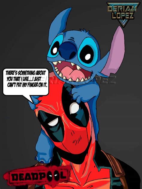 Deadpool And Stitch By Derianl On Deviantart
