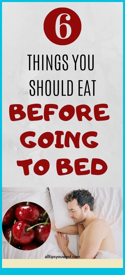 6 Things You Should Eat Before Going To Bed Vital Dynamics Healthy