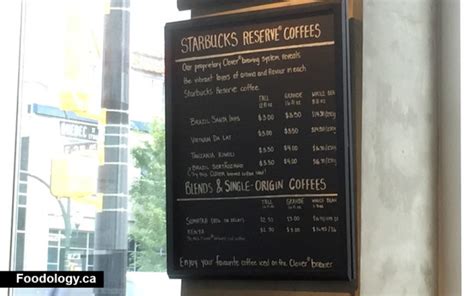 Just in time for the warmer weather to arrive, starbucks canada's spring menu has officially dropped. Starbucks Canada: Clover Brewing System | Foodology