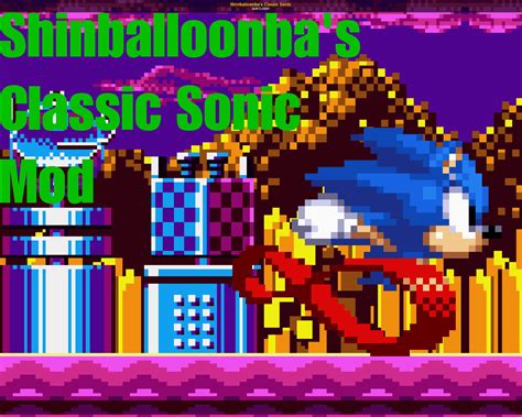 Shinbaloonbas Classic Sonic Sonic Cd 2011 Mods
