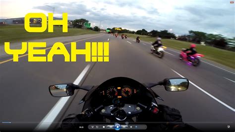 motorcycles speeding through cars on highway the warm up youtube