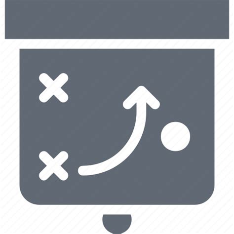 Clipboard Marketing Plan Strategy Tactic Icon