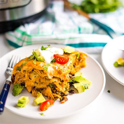 You can reheat in the microwave straight from. Leftover Chicken Slow Cooker Enchilada Casserole | Recipe | Slow cooker enchiladas, Enchilada ...