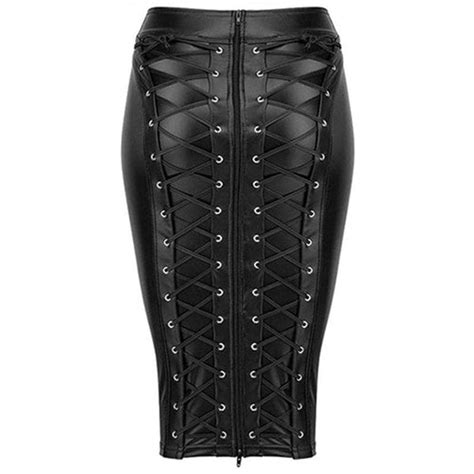 Flawless Gal Bodycon Skirt Goth Skirt Gothic Babe Co