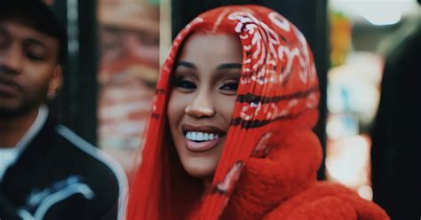 Cardi Bs Latest Printed Hair Is Truly Next Level