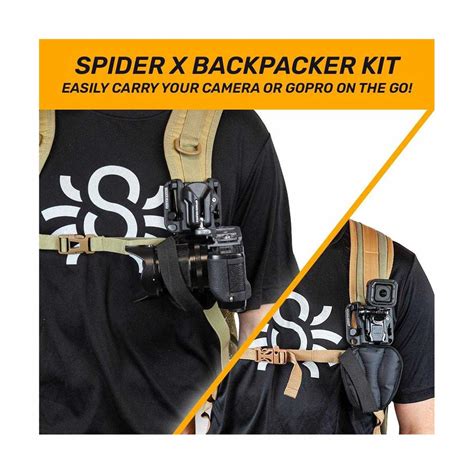 Spider Camera Holster Spider X Backpacker Kit