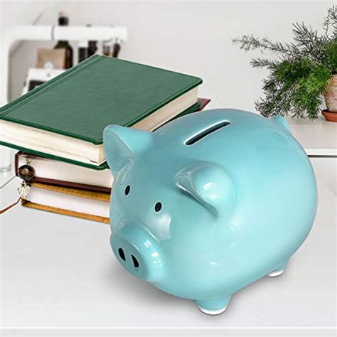 Koicaxy Piggy Bank Child To Cherish Ceramic Pig Piggy Banks Money Bank