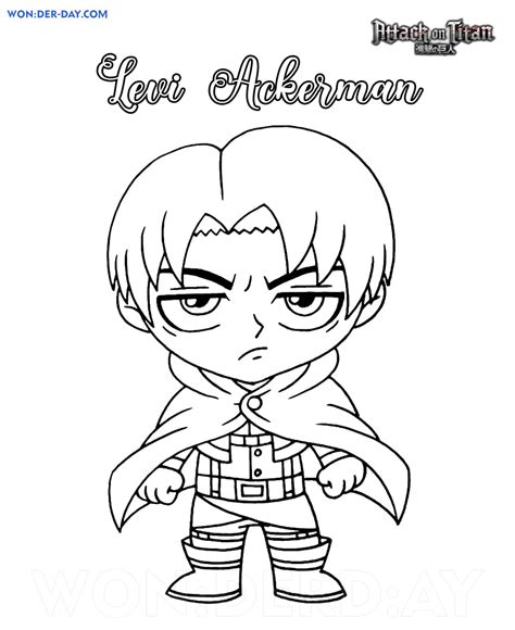 Attack on Titan coloring pages - Free printable coloring pages