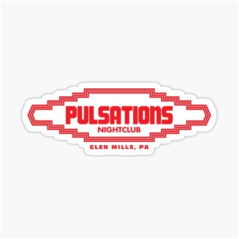 Pulsations Nightclub Sticker By Teearcade84 Redbubble
