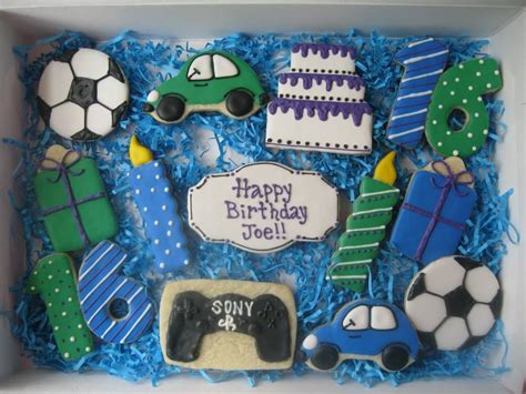 Another awesome birthday or christmas gift idea for teen boys around 15 or 16 years old, is a cool electronic drum set! Cookies for a 16 year old boy's birthday | Happy birthday ...