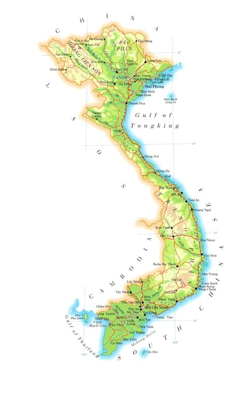 Peta Vietnam Dan Penjelasan Lengkap