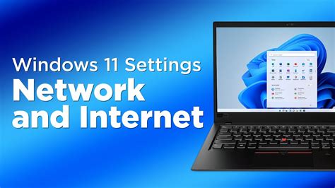 Windows 11 Settings Network And Internet Youtube