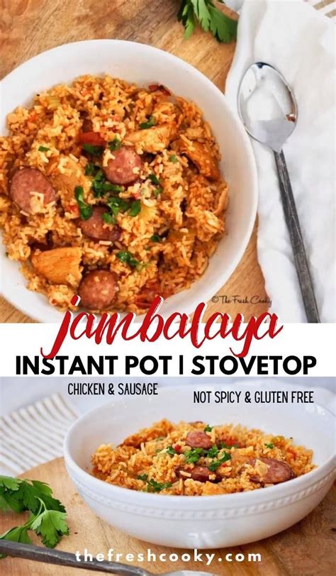Easy Instant Pot Chicken Sausage Jambalaya Video Recipe Video
