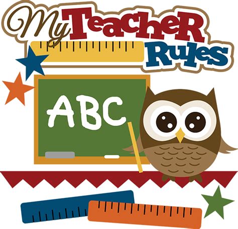 See more ideas about classroom rules poster, classroom rules, english phonics. My Teacher Rules SVG school svg file owl svg files svg ...