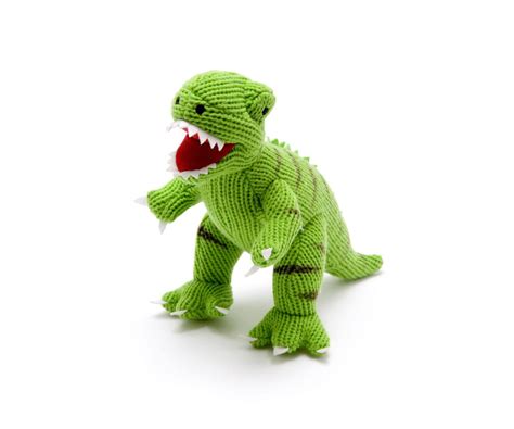 Best Dinosaur Toy Green T Rex Toy Knitted Dinosaur Toy Special T