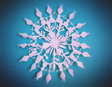 Frozen Snowflake Made By Me ️⛄️ Frozen Snowflake Home Decor