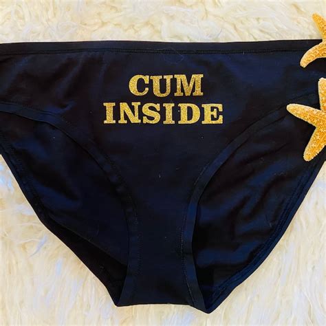 Cum Inside Panties Etsy