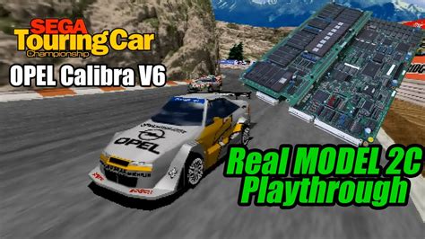 Sega Touring Car Championship Real Model 2 C Crx Opel Calibra V6