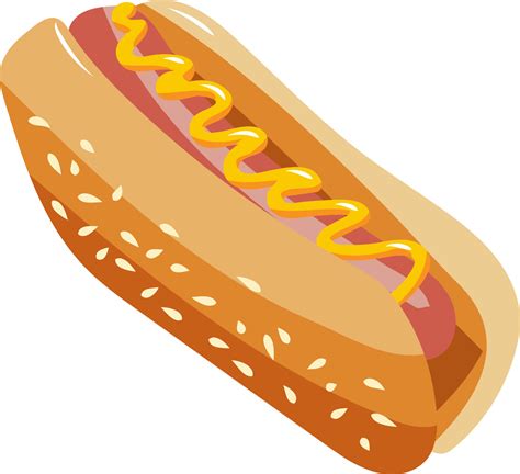 Hot Dog Png Graphic Clipart Design 19614307 Png