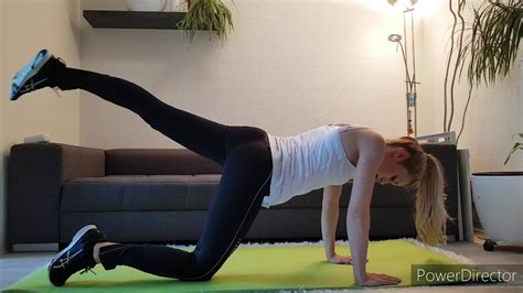 Bauch beine & po in 15 min intensiv trainieren? 10 min Bauch-Beine-Po // Body Workout für zu Hause - YouTube