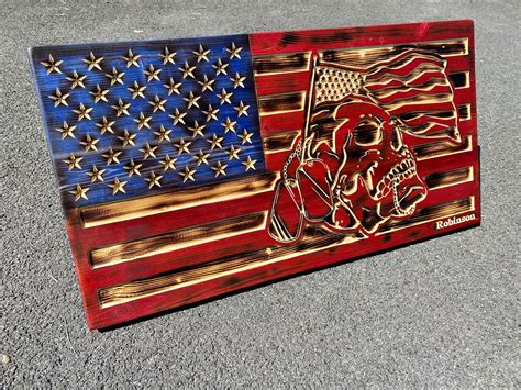 American Flag Wall Art Wooden American Flag Wood Usa Flag Patriotic