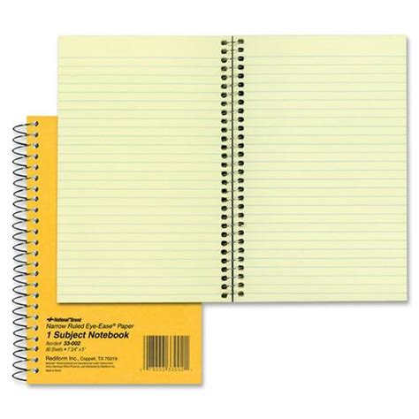Mead Wirebound College Ruled Notebook 100 Sheets Wire Bound 8 12