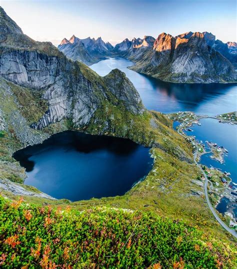 The Stunning Mountains Of Lofoten Islands In Norway Photo By David
