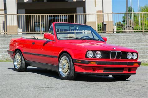 1991 E30 Bmw Convertible 318i 5 Speed Survivor Extra Clean Og Paint Wow