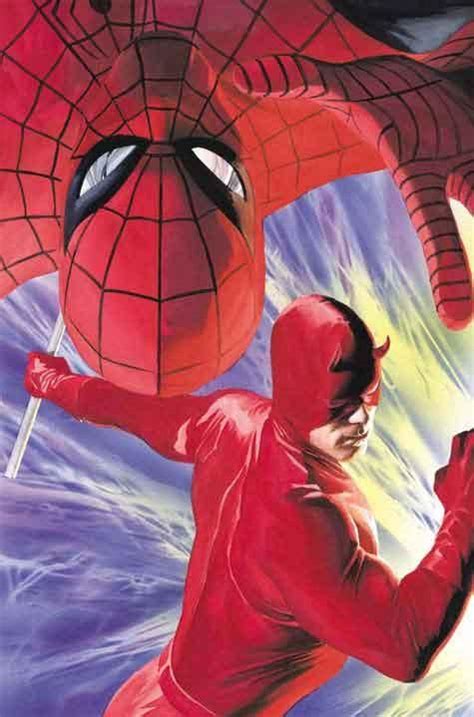 Spider Man And Daredevil By Alex Ross Marvel Comics