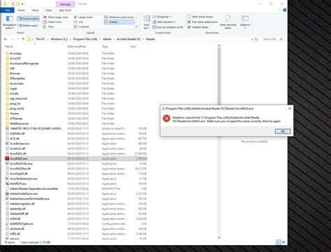 Solved: Acrobat Reader DC will not open on Windows 10. - Adobe Support