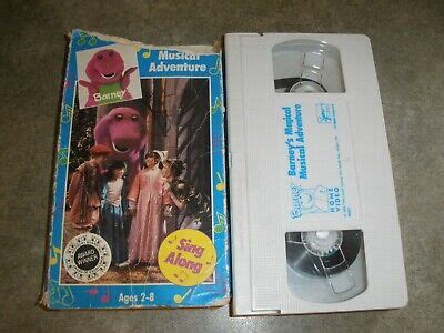 Barney S Magical Musical Adventure Sing Along VHS 45986980915 EBay