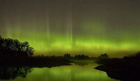 Northern Lights Over Wisconsin By Chris Venhaus Historical Solar