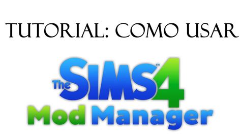 Como Usar O Programa Sims 4 Mod Manager Youtube
