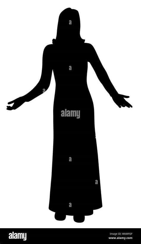 Person Shrugging Silhouette Vector Cut Out Stock Images And Pictures Alamy