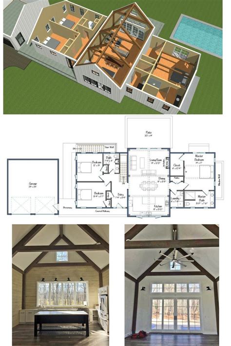 Post And Beam House Plans Saltbox Timber Frame Home Europeanbreeches