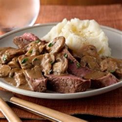 Although this cut has long been a mainstay on the meat counter, we often look toward more classic cuts like filet mignon, ribeye, or flank when we think of steak. Mushroom Smothered Steak Recipe - Allrecipes.com