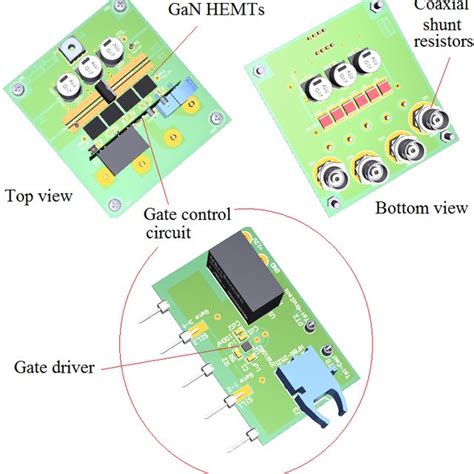 Case Four GaN HEMTs In Line Laid Configuration The Gate Control Download Scientific Diagram