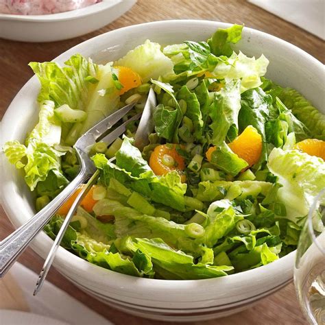 Mandarin Orange And Romaine Salad Recipe Taste Of Home