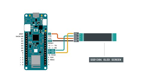 Serial To Oled With Mkr Wifi 1010 Arduino Documentation