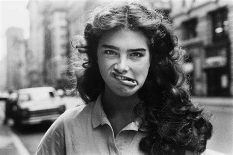 The Story Behind The Photo Of Brooke Shields Doing Goofy Face On The