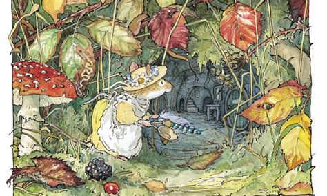 Meet The Characters Of Brambly Hedge And Their Real Life Cousins In