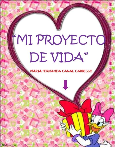 Libro Mi Proyecto De Vida Proyecto De Vida Portadas De Proyectos Y