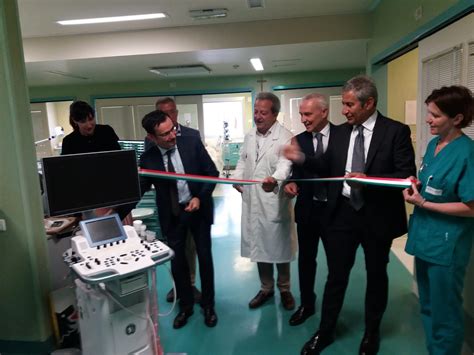 Inaugurato il nuovo ecocardiografo nel reparto di Cardiologia Unità