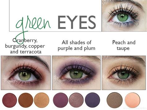 Colours That Emphasize Your Eyes Eyeshadow For Green Eyes Makeup