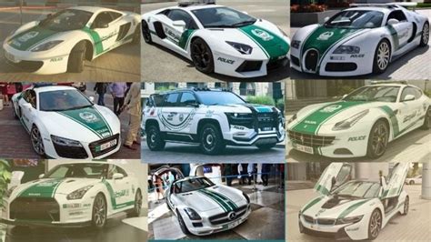 9 Best Cars In The Dubai Police Fleet Bugatti Veyron And More