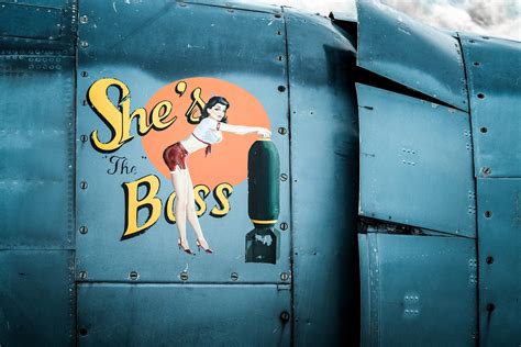 vintage aircraft and pinup girl nose art gary heller photography