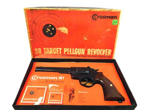 Crosman 38t Co2 Pellet Pistol In Box Baker Airguns