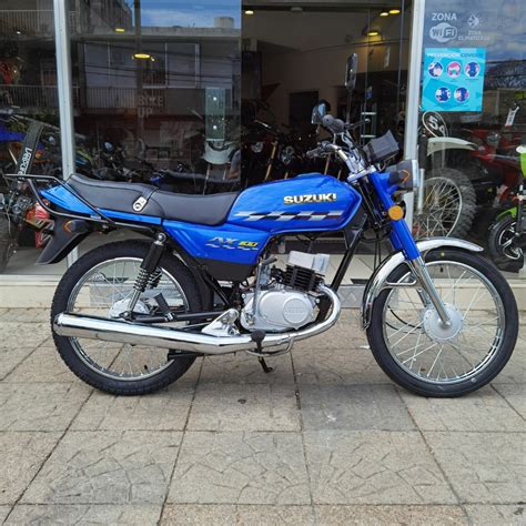 Suzuki Ax100 Azul Reserva — Bike Up